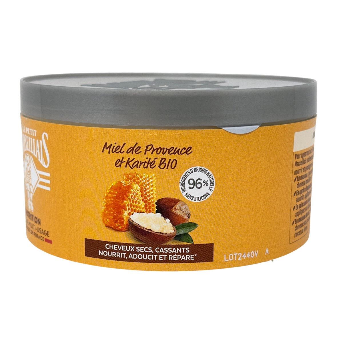 Le Petit Marseillais 4-in-1 Haarkur Honig Shea Butter 300ml - trockenes, sprödes Haar