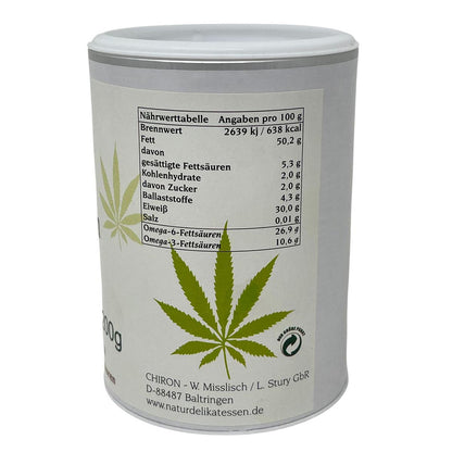 CHIRON Naturdelikatessen Bio Hanfsamen 200 Gramm Dose