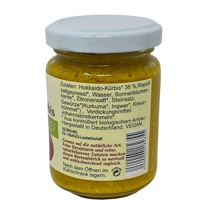 CHIRON Naturdelikatessen Bio Hokkaido-Kürbis Brotaufstrich kbA 140 g