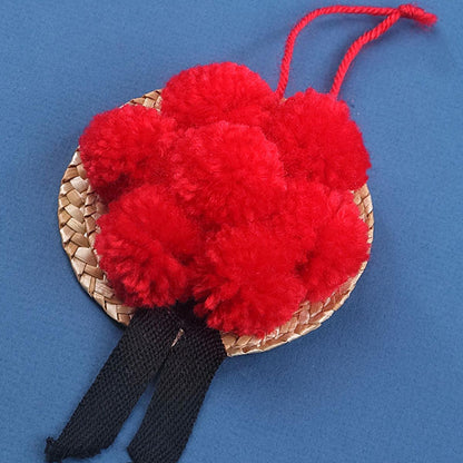 FeineHeimat Schwarzwälder Mini Bollenhut 8,5 cm – Perfektes Geschenk & Souvenir