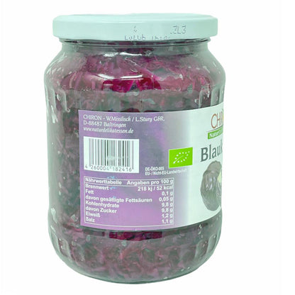 CHIRON Bio Blaukraut - Traditioneller Genuss aus kontrolliert biologischem Anbau
