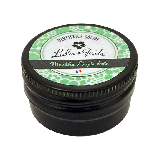 Laboratoire L&G Feste Zahncreme mit Minze und grüner Tonerde 20 Gramm aus Frankreich (vegan)