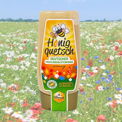 Honig Wernet: Schwarzwälder Traditionsimkerei - Cremiger deutscher Blütenhonig, 350g