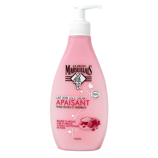 Le Petit Marseillais - Pflegemilch mit Bienenwachs und Rosenblütenöl 250 ml