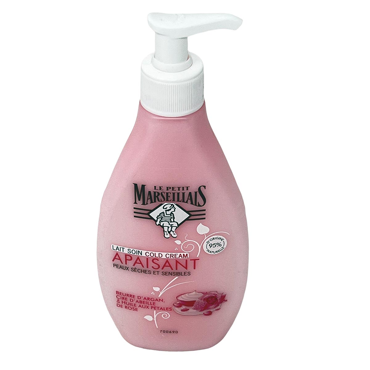 Le Petit Marseillais - Pflegemilch mit Bienenwachs und Rosenblütenöl 250 ml