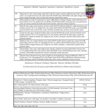 Bénédicta Sauce Gourmet Truffe d'été (260g) - Sommertrüffelsauce für Luxusgeschmack