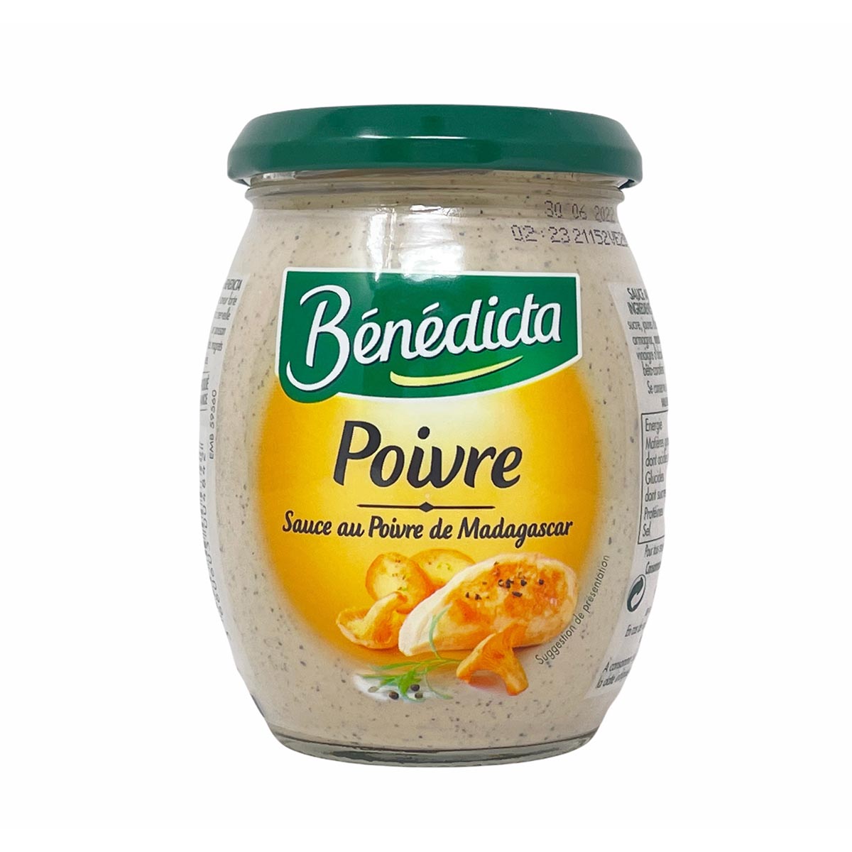 Bénédicta Sauce au Poivre de Madagascar: Intensive Pfeffer Sauce im 260g Glas