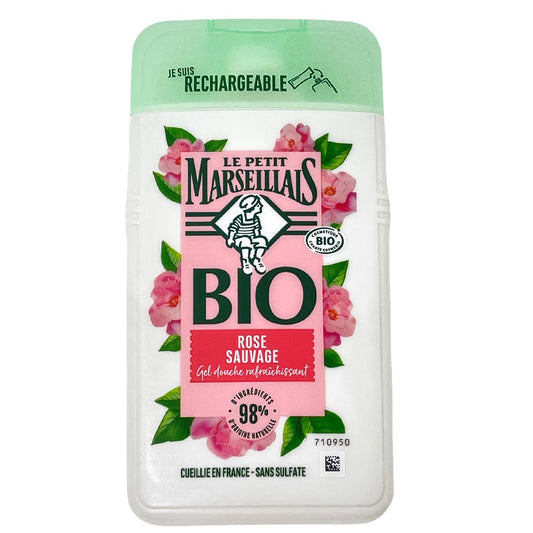 Le Petit Marseillais BIO  Rose Sauvage Wildrose Erfrischendes Duschgel 250 ml.