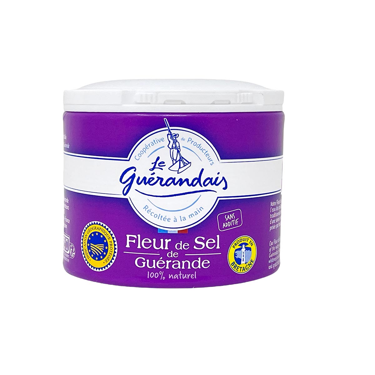 Fleur de Sel (Meersalz) Les Salines de Guérande - 125g original aus Frankreich