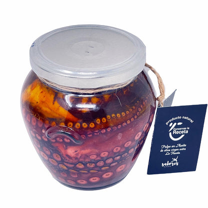 Conservas La Receta Großer Oktopus in Nativem Olivenöl Extra: Authentischer Genuss