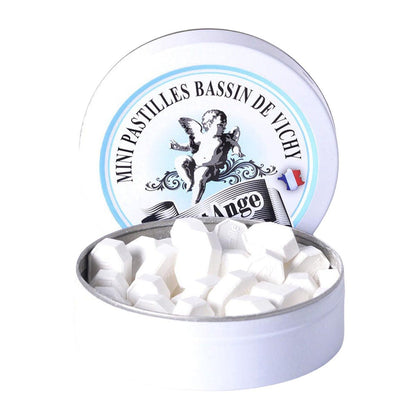 Saint-Ange Mini-Pfefferminz-Pastillen – Frische aus Vichy, Frankreich, 50g