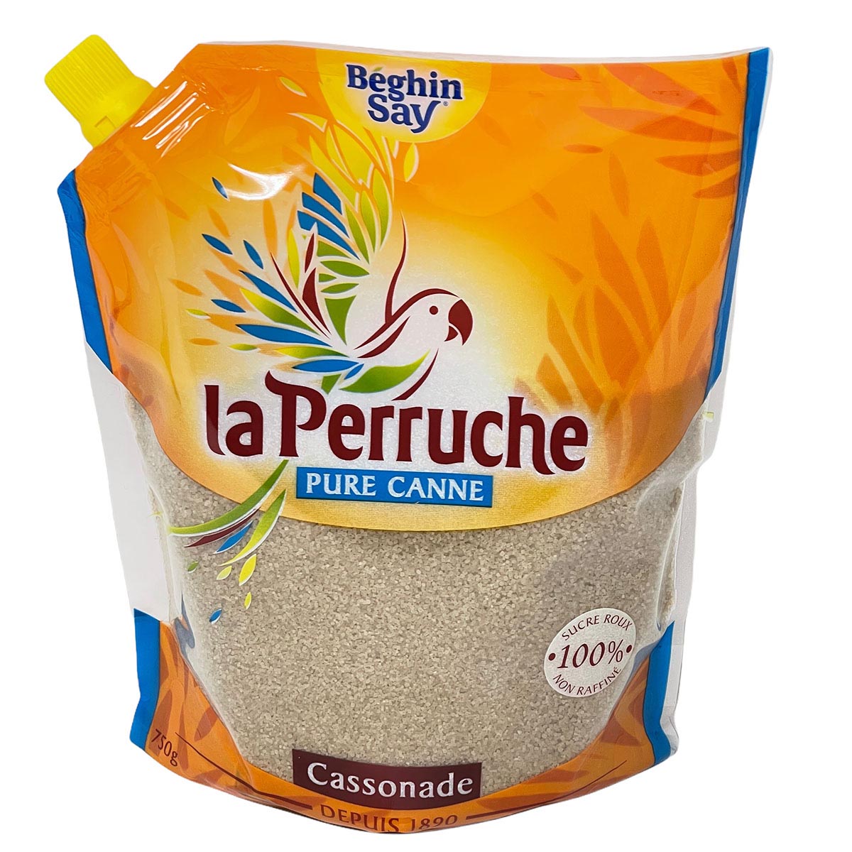 La Perruche Brauner Rohrzucker 750g Nachfüllbeutel - Authentischer Genuss