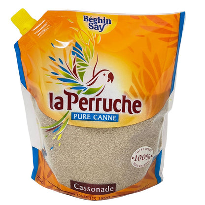 La Perruche Brauner Rohrzucker 750g Nachfüllbeutel - Authentischer Genuss