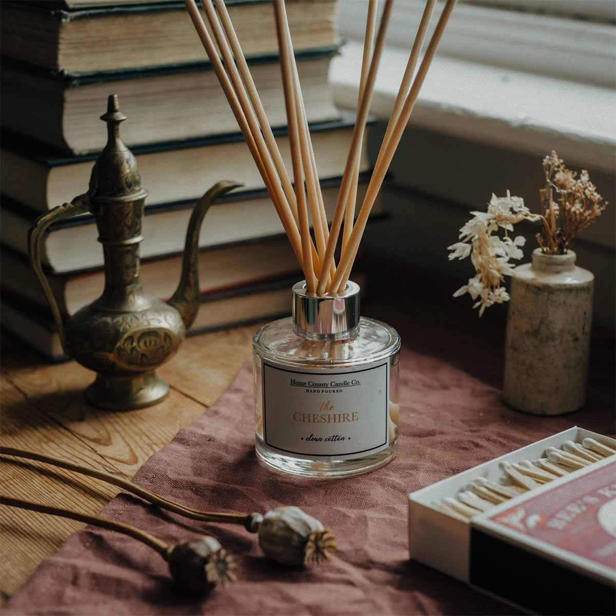 Home County Candle Luxus Raumduft-Diffusor Raumduft verschiedene Duftnoten 100ml aus England