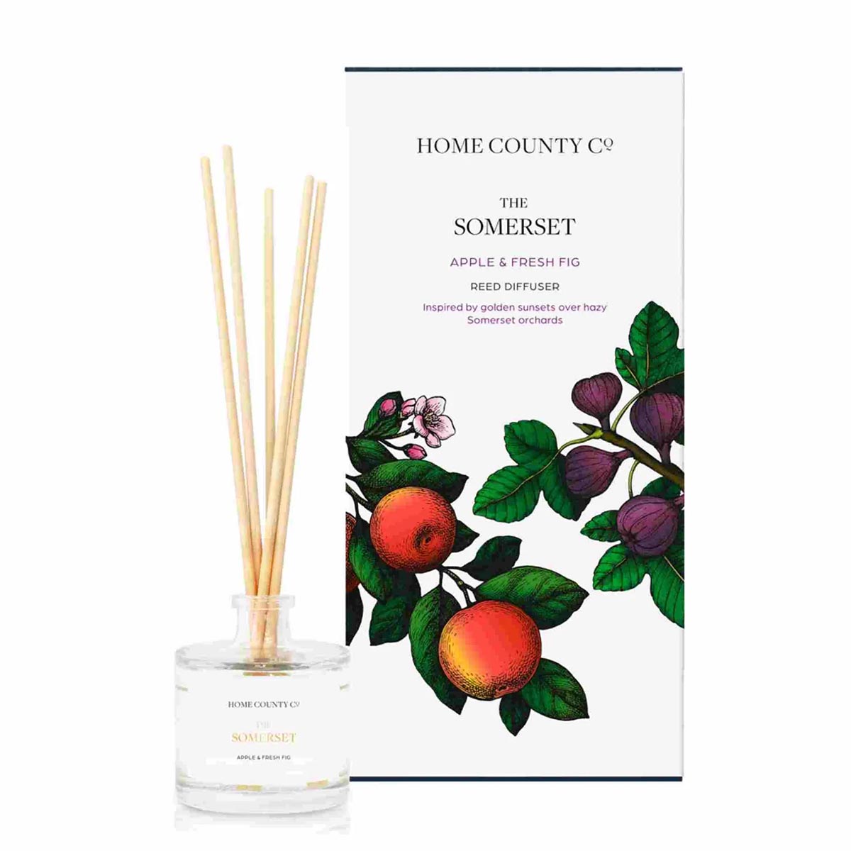 Home County Candle Luxus Raumduft-Diffusor Raumduft verschiedene Duftnoten 100ml aus England