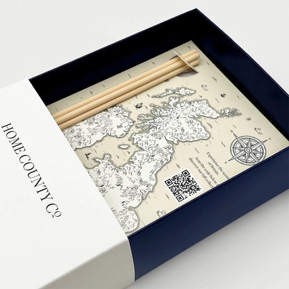 Home County Candle Luxus Raumduft-Diffusor Raumduft verschiedene Duftnoten 100ml aus England