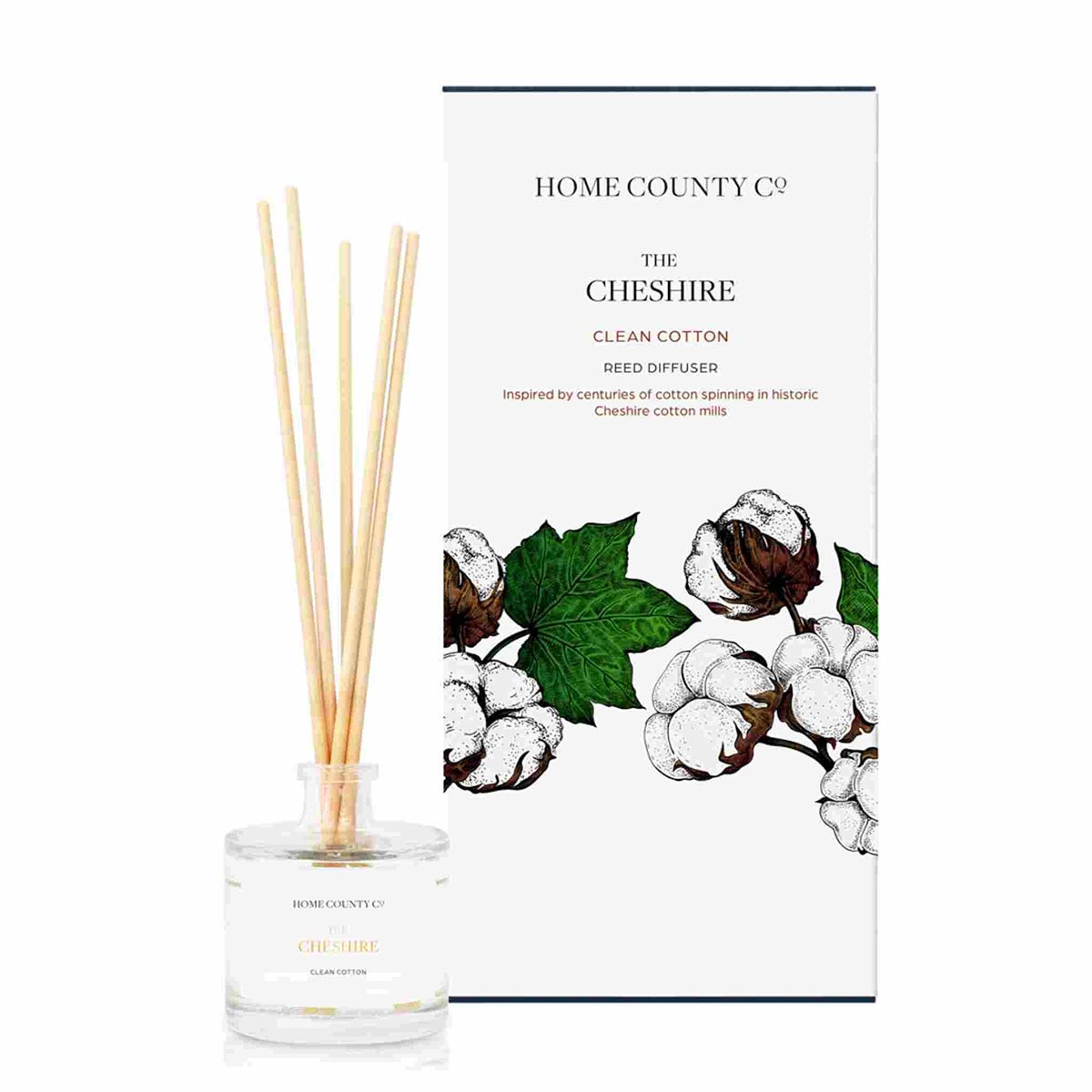 Home County Candle Luxus Raumduft-Diffusor Raumduft verschiedene Duftnoten 100ml aus England