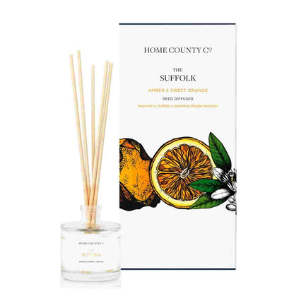 Home County Candle Luxus Raumduft-Diffusor Raumduft verschiedene Duftnoten 100ml aus England