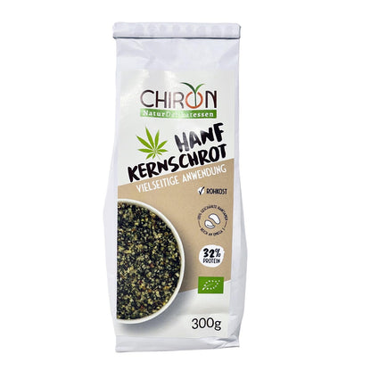 *MHD 13.03.2024* CHIRON Naturdelikatessen Bio Hanf Kernschrot kbA 300g Beutel