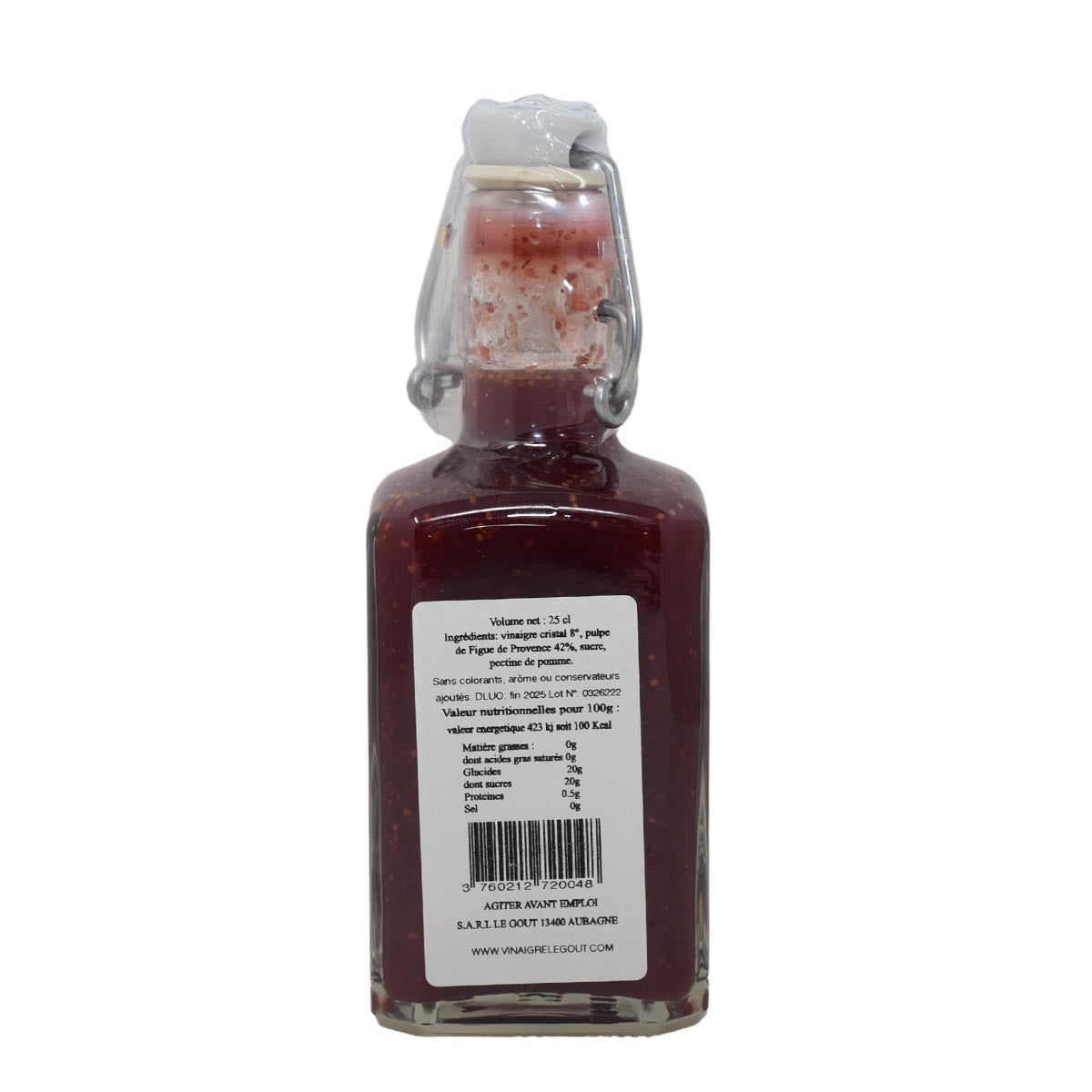 Feigen Essig von Le Goût: Natürlich süß und fruchtig - ideal für Salate und mehr! 250 ml