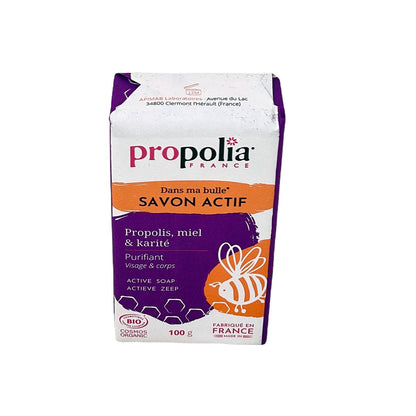 propolia FRANCE Savon actif Bio Propolis, Miel et Karité - Bio Seife mit Propolis, Honig und Shea Butter