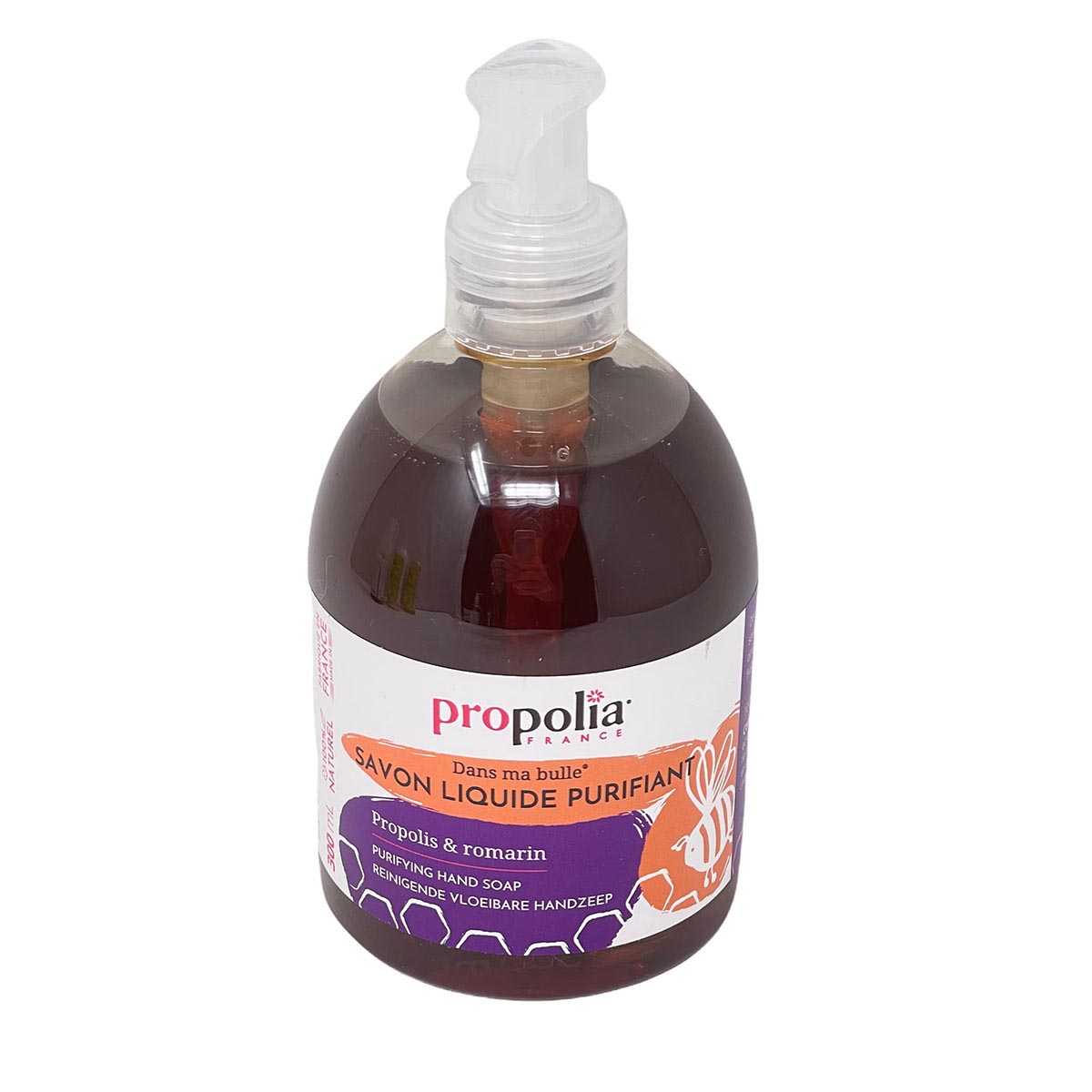 propolia FRANCE Savon liquide mains purifiant Propolis et Romarin - Flüssigseife mit Propolis und Rosmarin