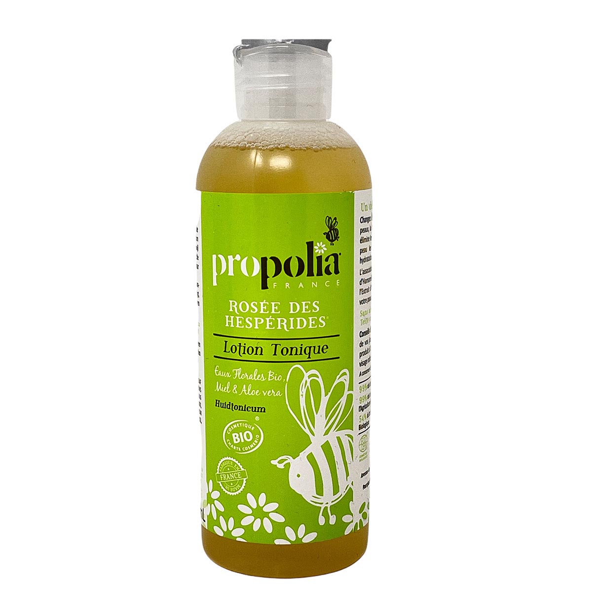 propolia FRANCE Lotion tonique Bio Eaux florales, Thé vert et Propolis - Bio Gesichtswasser mit Blütenwasser, grünem Tee und Propolis