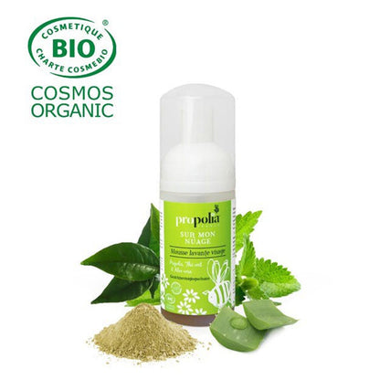 propolia FRANCE Mousse lavante Bio Thé vert, Propolis et Aloe vera - Bio Waschgel mit grünem Tee, Propolis und Aloe Vera