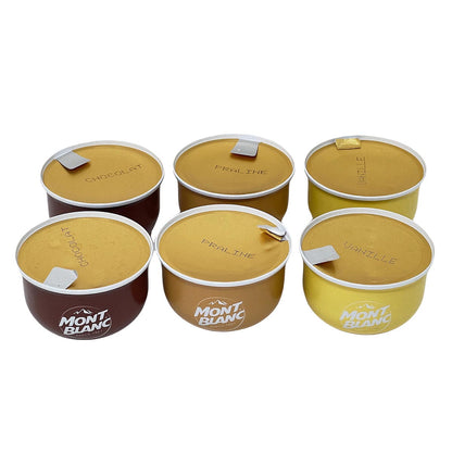 Mont Blanc Dessert-Set: Vanille, Schokolade & Praliné - 6x 125g jetzt kaufen!