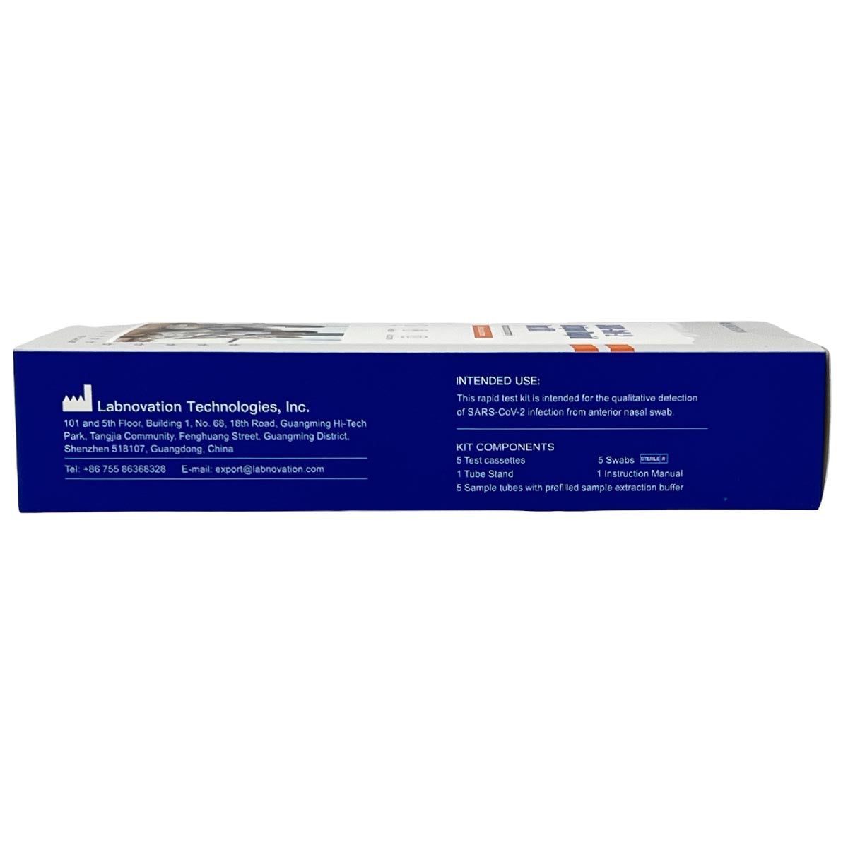 ***MHD 20/01/24*** LABNOVATION® Antigen-Schnelltest 5er Packung für Privat, Firmen, Vereine und Behörden