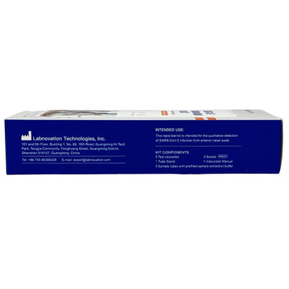 ***MHD 20/01/24*** LABNOVATION® Antigen-Schnelltest 5er Packung für Privat, Firmen, Vereine und Behörden