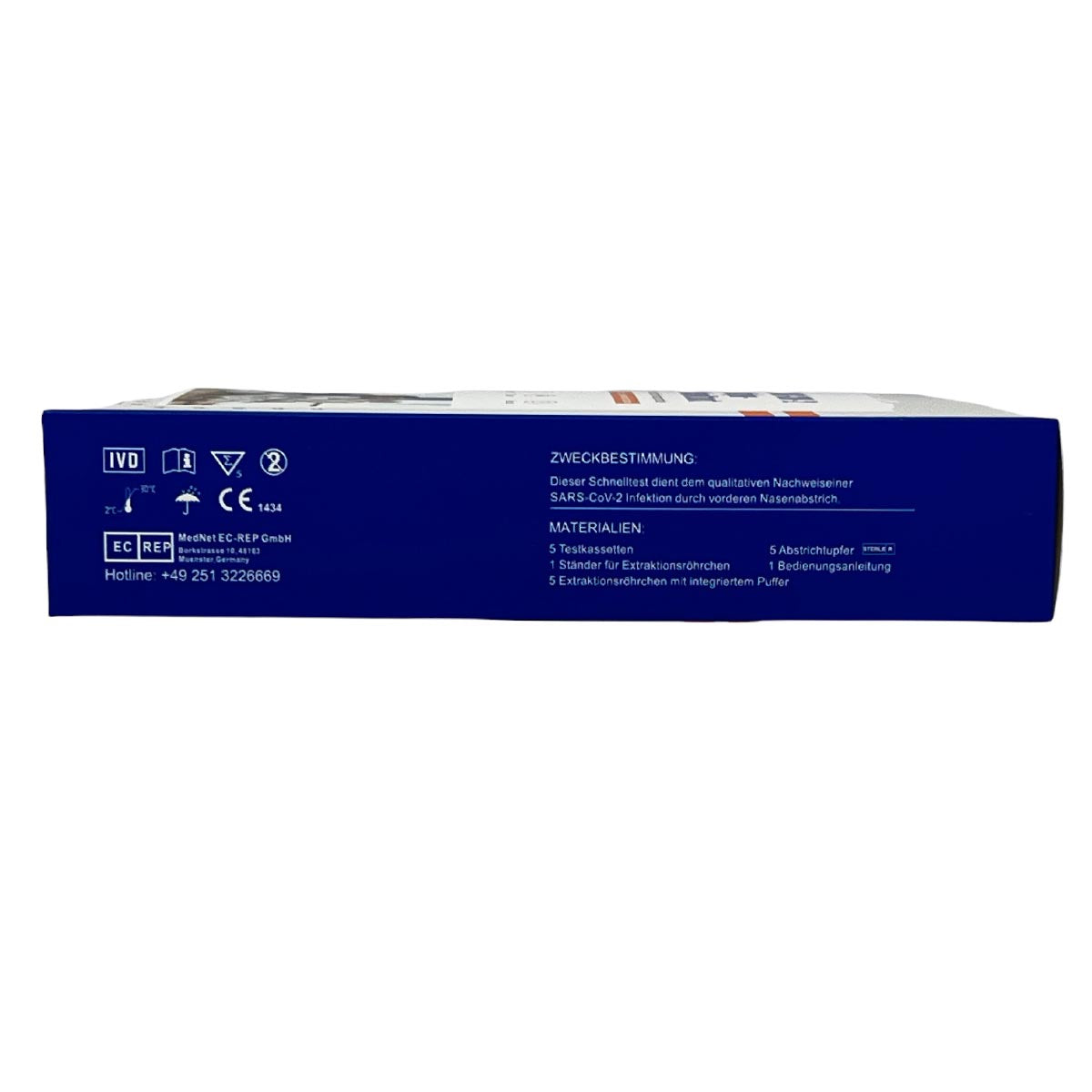 ***MHD 20/01/24*** LABNOVATION® Antigen-Schnelltest 5er Packung für Privat, Firmen, Vereine und Behörden