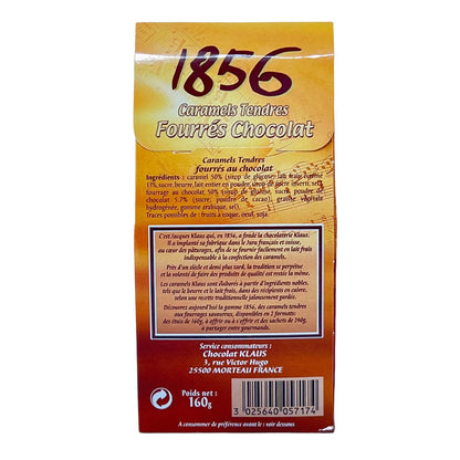 Chocolat Klaus zarte Karamellbonbons 160 Gramm - verschiedene Füllungen