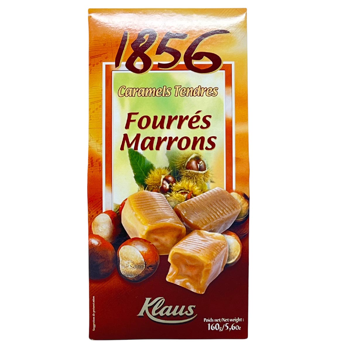 Chocolat Klaus zarte Karamellbonbons 160 Gramm - verschiedene Füllungen