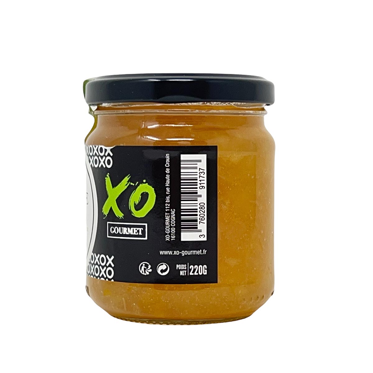 XO GOURMET Confiture de Pomme Yuzu mit Cognac - 220g Gourmet-Sinfonie