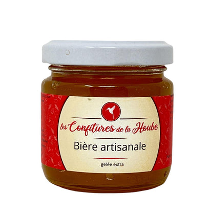 LES CONFITURES DE LA HOUBE Bière artisanale - Gelee mit Bier 110 Gramm