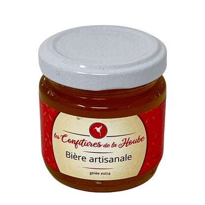 LES CONFITURES DE LA HOUBE Bière artisanale - Gelee mit Bier 110 Gramm