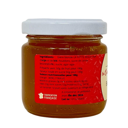 LES CONFITURES DE LA HOUBE Bière artisanale - Gelee mit Bier 110 Gramm