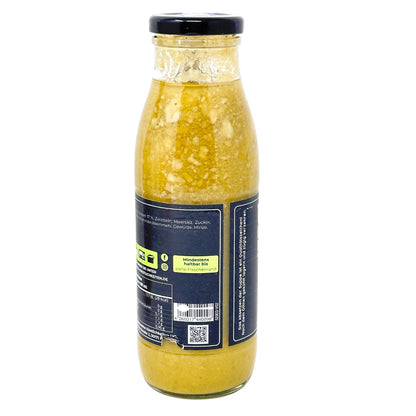 Kösters Köstlichkeiten Grüne Erbsensuppe indische Art im Glas 480 ml hergestellt in Deutschland