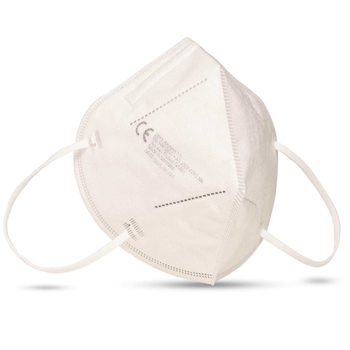 iAccess Protect Ultra S10 FFP2 NR Atemschutzmaske weiß 50 Stck. Made in Germany