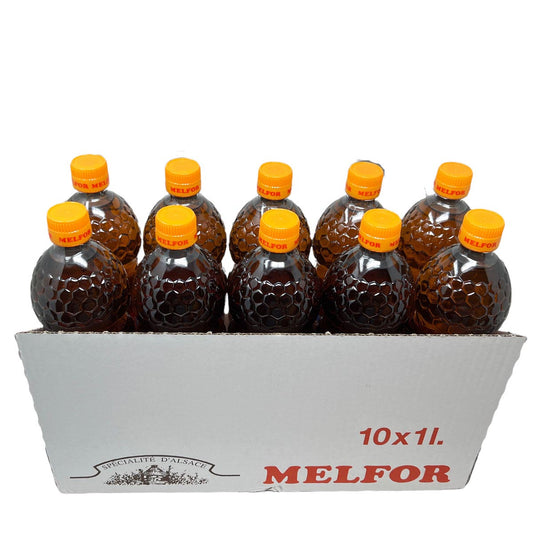 Melfor das Original Essig Würzmittel 10 x 1 Liter Flasche