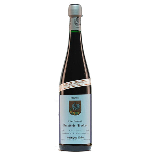 Weingut Hahn Kröv Mosel Rotwein Kröver Nacktarsch Dornfelder trocken
