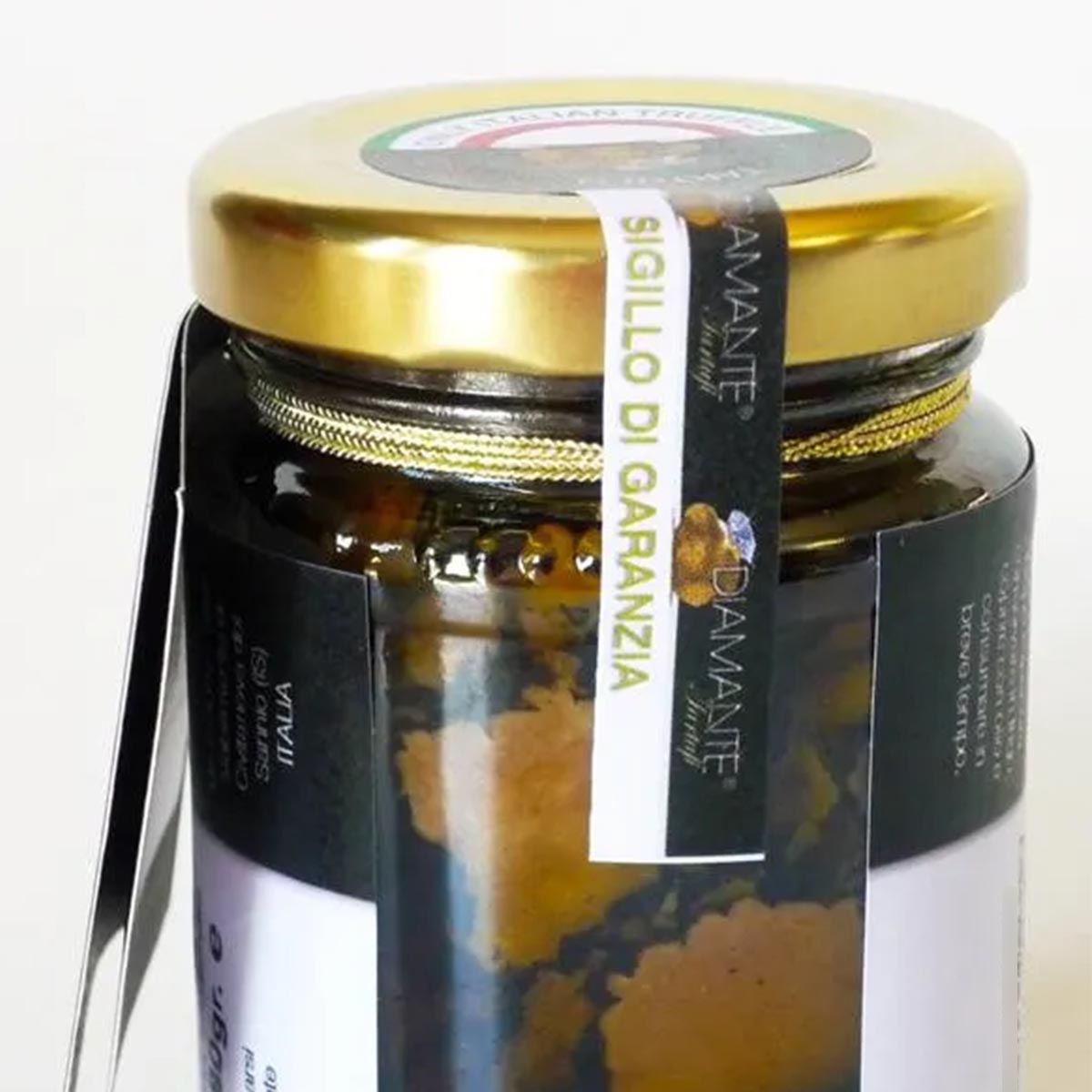 DIAMANTE TARTUFI italienischer schwarzer Trüffel Flocken im nativen Olivenöl natürlich und echt