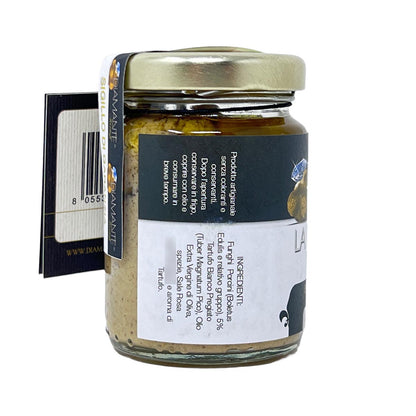 DIAMANTE TARTUFI Weißer Trüffel Pesto Trüffelsauce - Luxus für Gourmets, 130g