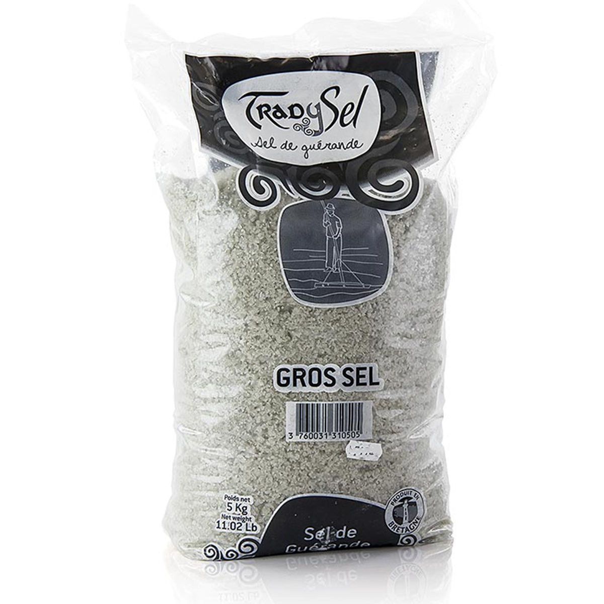 Trad Y Sel Grobes Meersalz Gros Sel de Guérande 5 kg Sack