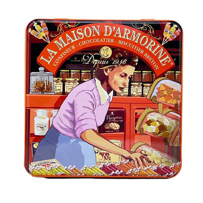 La Maison d'Armorine zartes Karamell mit gesalzener Butter im Spender "Yvonne" aus Frankreich