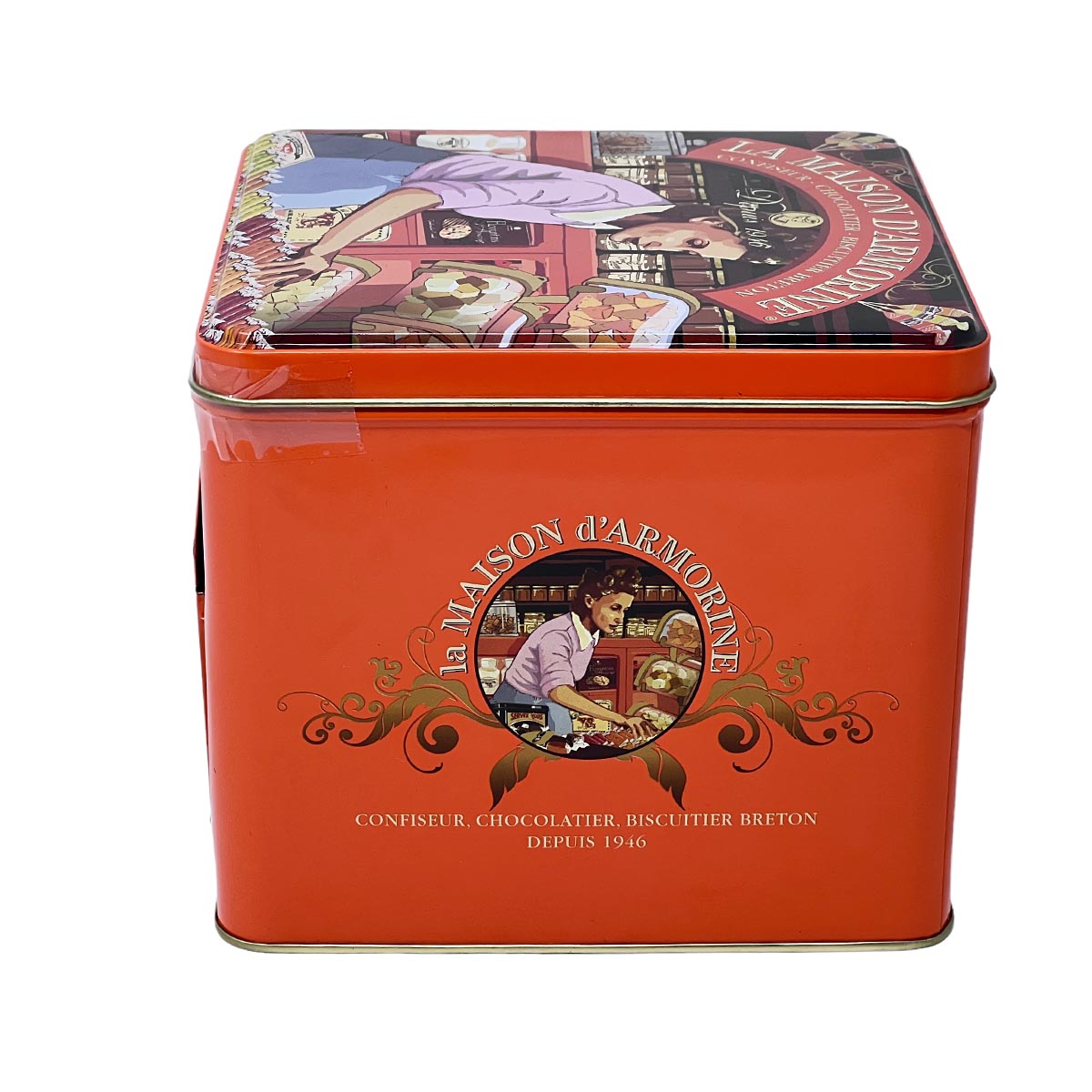 La Maison d'Armorine zartes Karamell mit gesalzener Butter im Spender "Yvonne" aus Frankreich