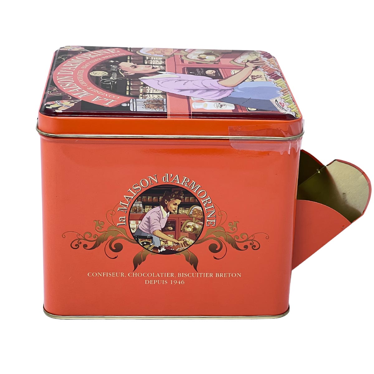 La Maison d'Armorine zartes Karamell mit gesalzener Butter im Spender "Yvonne" aus Frankreich