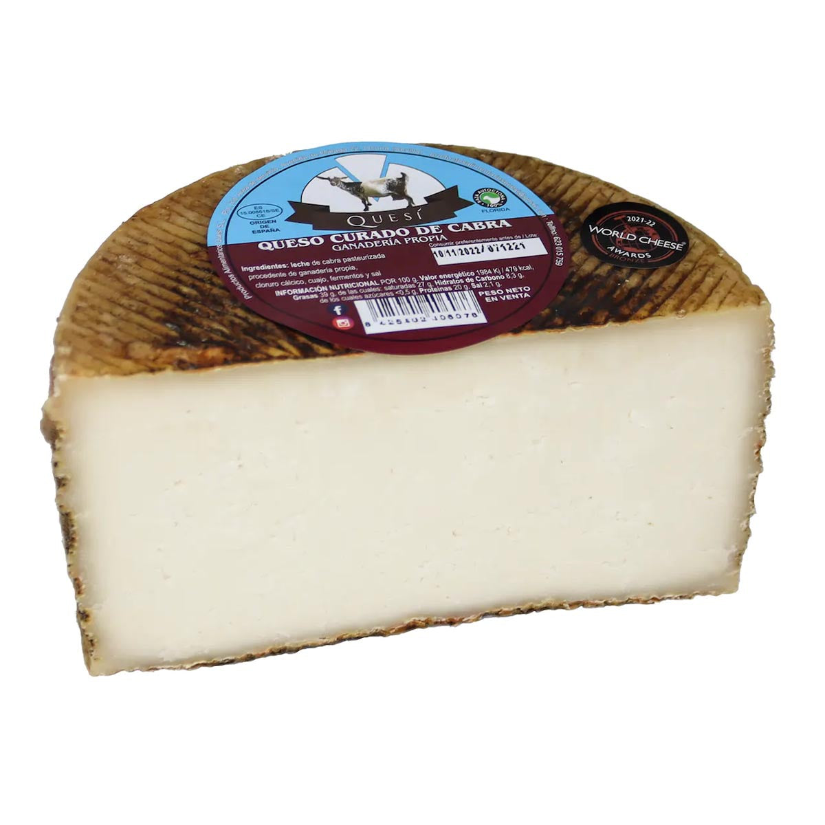 Quesos Quesí handwerklich hergestellter Ziegenkäse aus Spanien verschiedene Geschmacksrichtungen