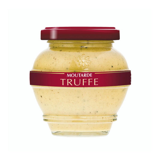 Domaine des Terres Rouges Moutarde Truffe: Eleganz aus dem Elsass, Trüffelaroma.